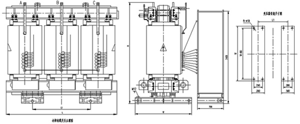 環氧樹脂澆注三相干式變壓器11